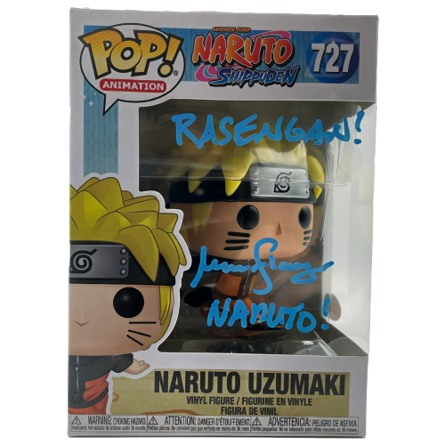 Funko Pop Naruto Uzumaki with Noodles JSA Signed online By Maile Flanagan W Protector